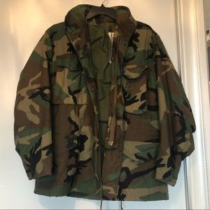 JOHN OWNBEY Military Camo M65 Jacket